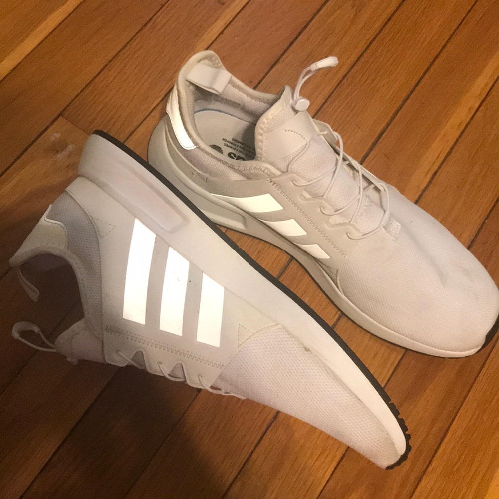 Adidas white shoes
